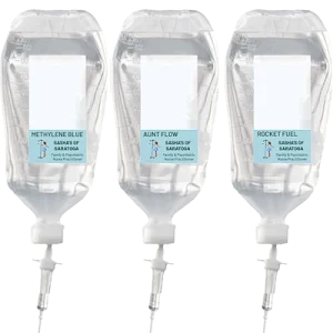 $175 IV Treatments - Mother of All Migraines, Methylene Blue, Flight of the Super B’s, Rocket Fuel, and/or Aunt Flow